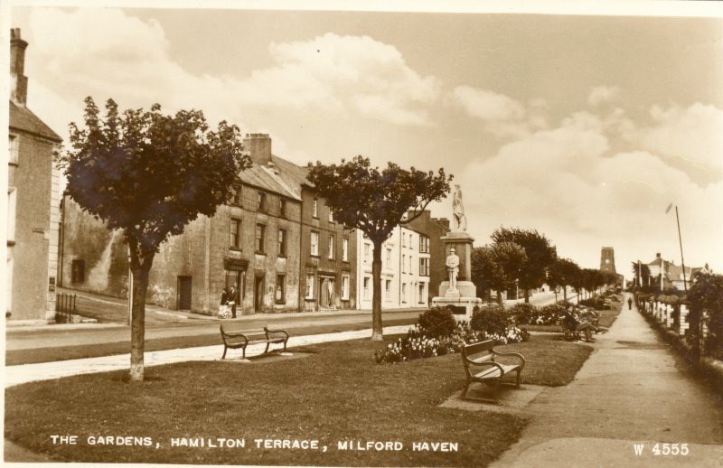 Hamilton Terrace, postcard. © Crown Copyright RCAHMW.