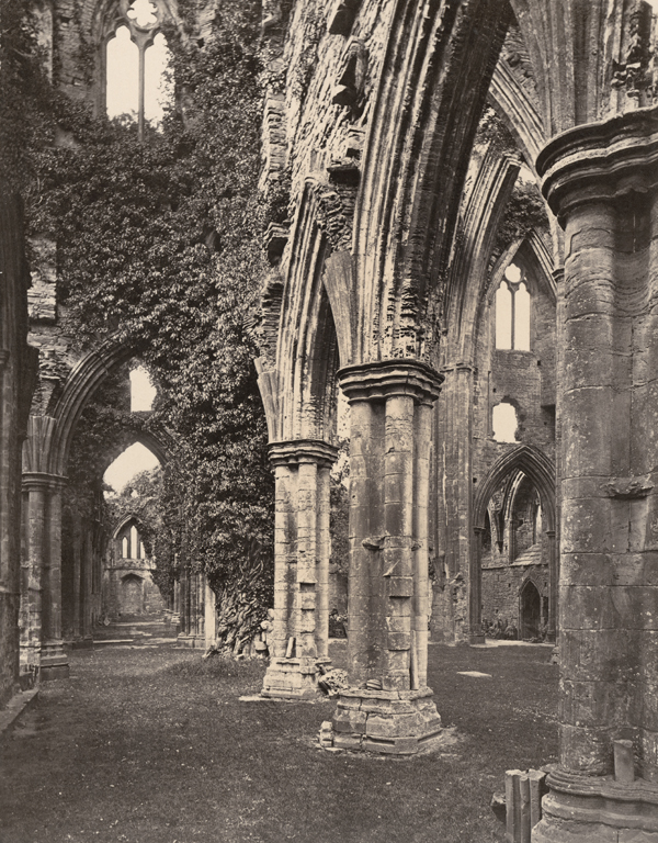Tintern Abbey, interior view. © Crown Copyright RCAHMW.